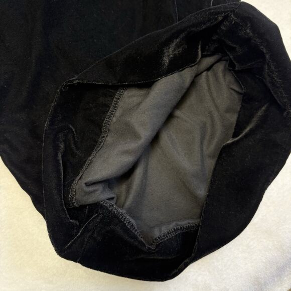 Universal Thread High Rise Extra Wide Leg Velvet Cargo Pants Black Womens Size L - Picture 11 of 15